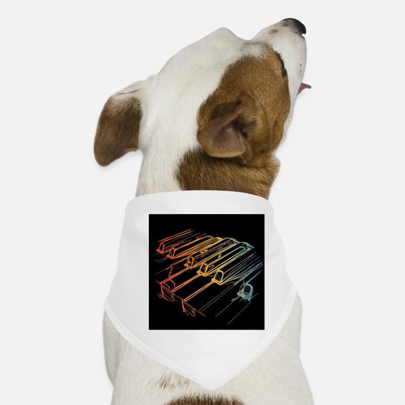 piano Dog Bandana