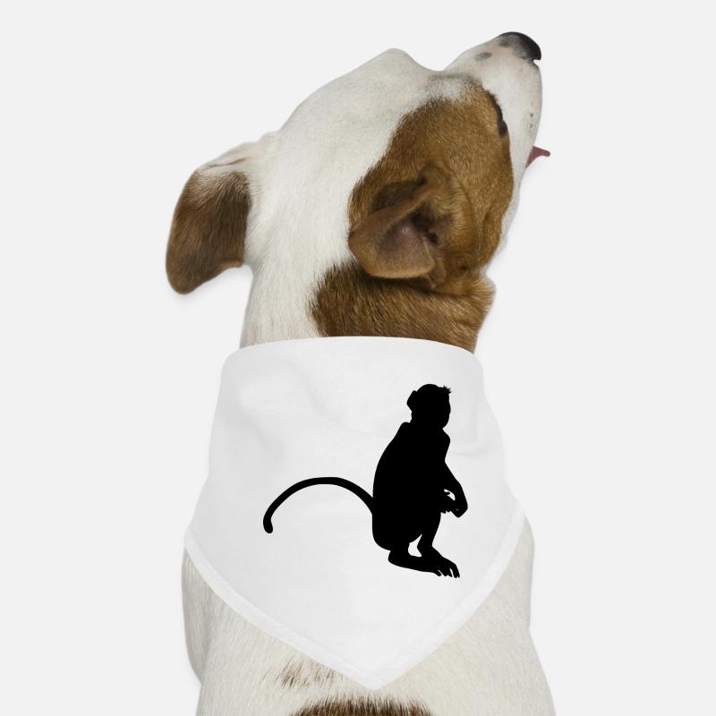 Singe curieux Bandana pour chien