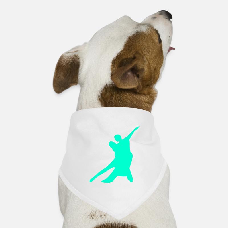 Tango Tanzen - Hunde-Bandana - Weiß