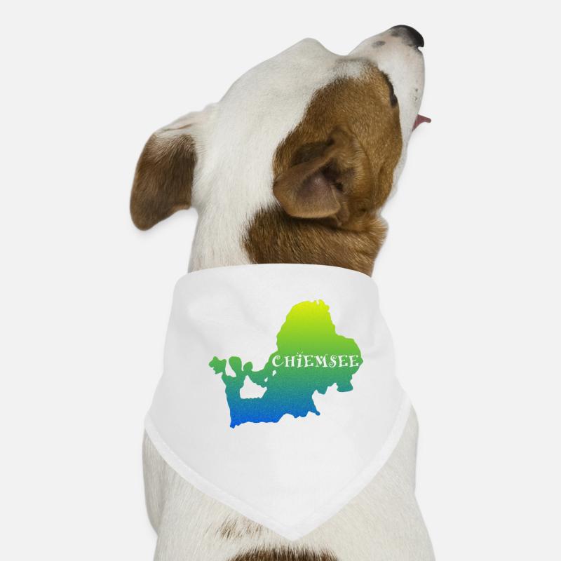 Chiemsee Silhouette Dog Bandana