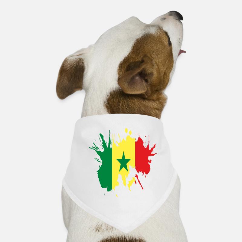 Sénégal Bandana pour chien