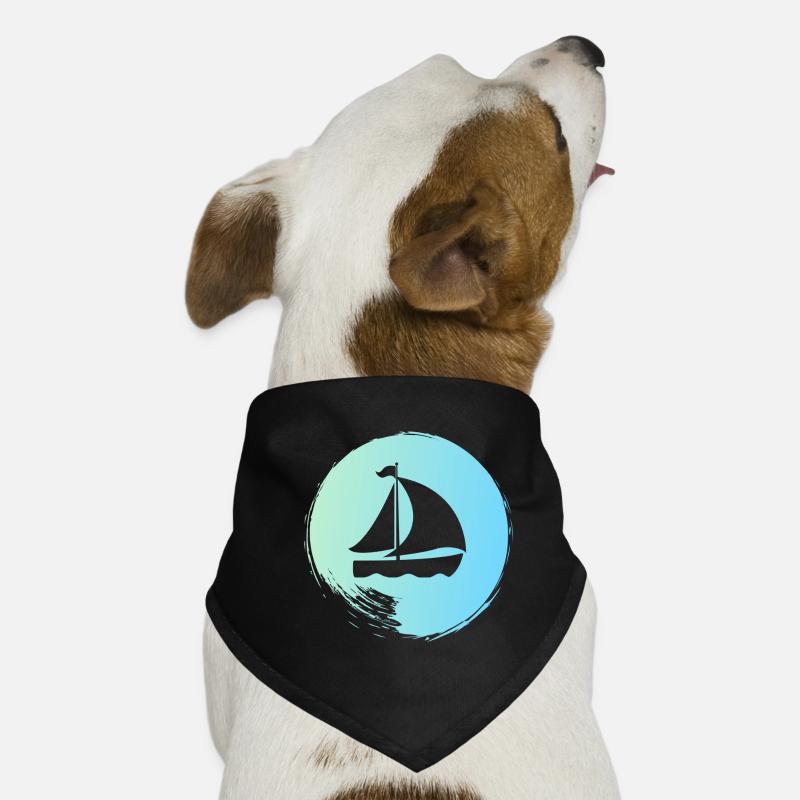 VOILE BATEAU VOILE VENT DE L’EAU Bandana pour chien