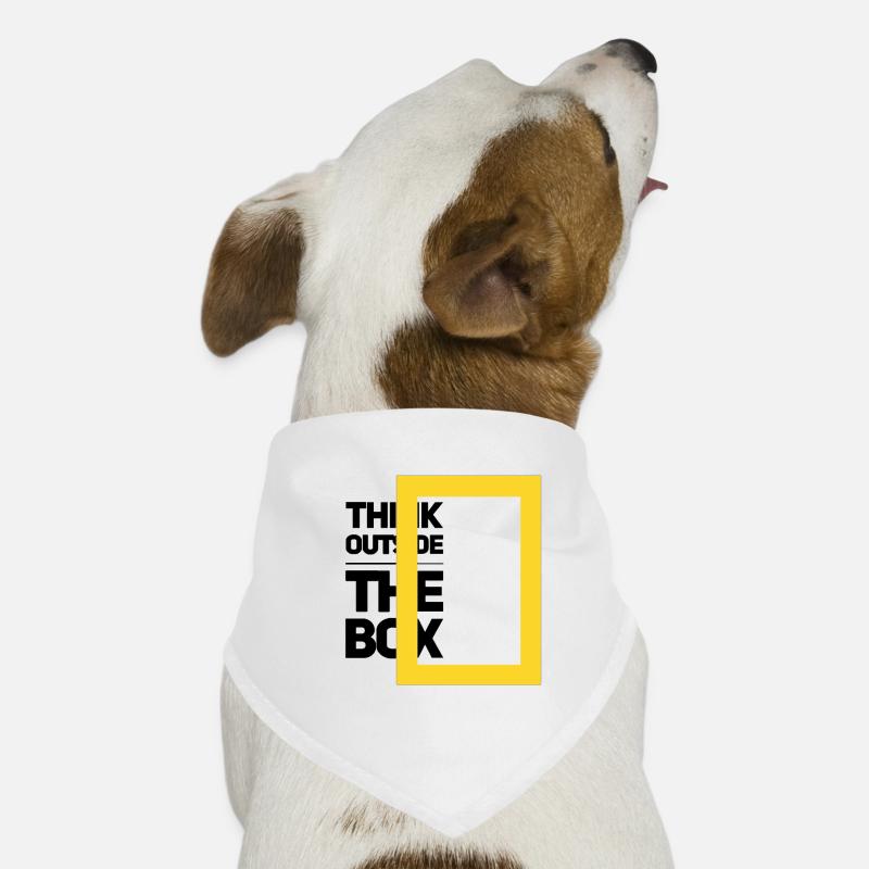 Minimalist Geometric Frame Dog Bandana