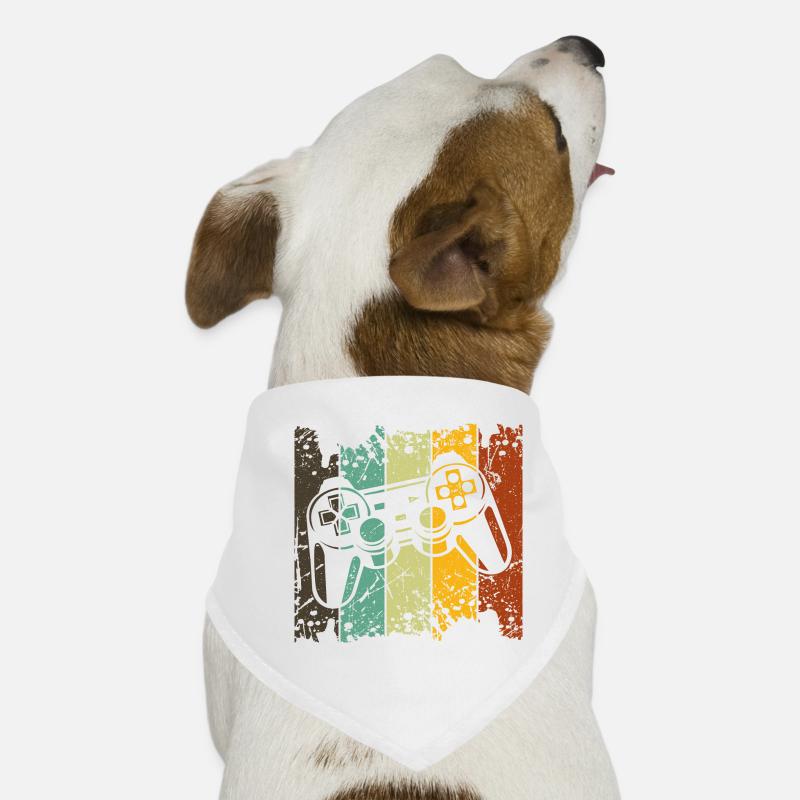 Gaming Zocker Console Controller Joystick Esports Dog Bandana