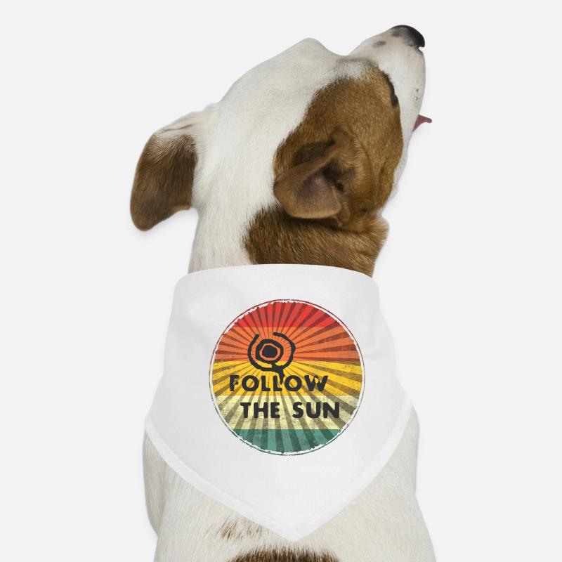 Follow the Sun Dog Bandana