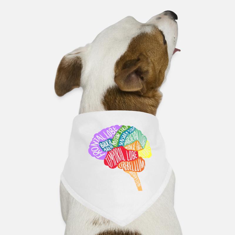 Brain Neurologist Dog Bandana
