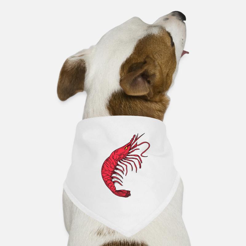 Shrimp Crawfish Crab Dog Bandana