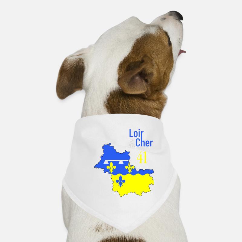Loir et cher Bandana pour chien