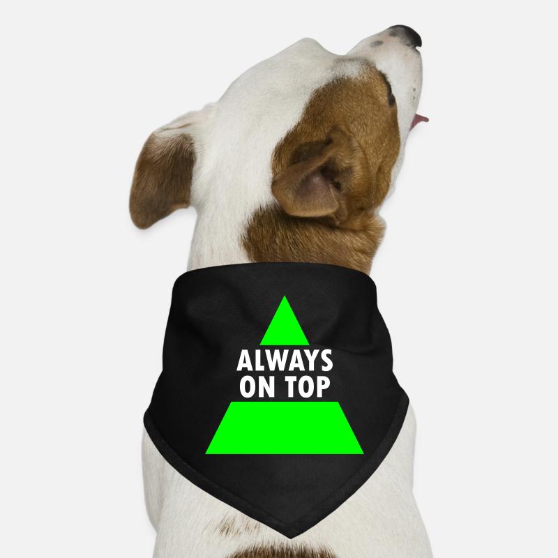 Always on top (split triangle) Dog Bandana