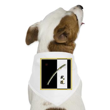 Katana - Hunde-Bandana - Weiß - Vorne