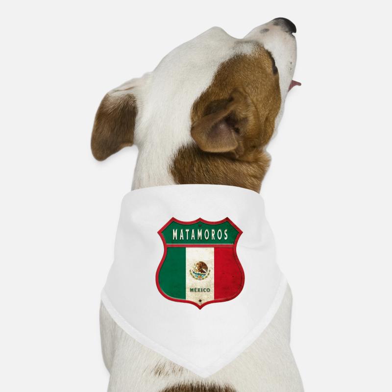 Écusson Matamoros Mexico Bandana pour chien