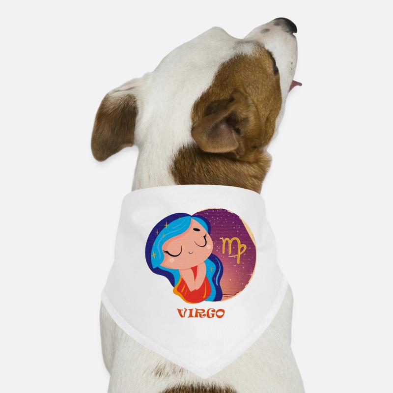 Signe du zodiaque Vierge Bandana pour chien