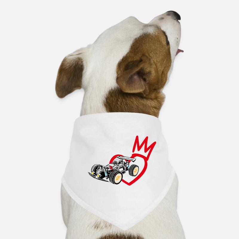 RC Dynamic and Powerful Car Race Dog Bandana