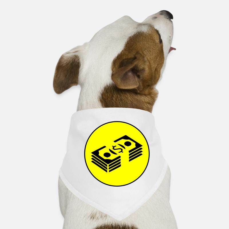 Cercle d’argent Bandana pour chien