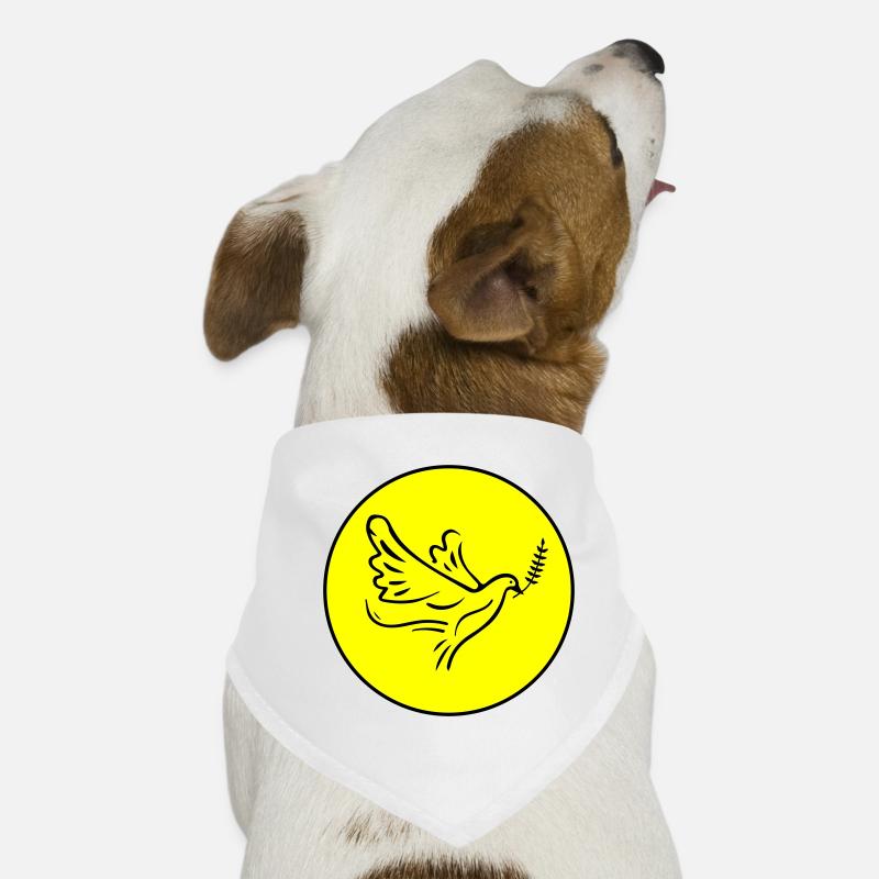 Taube Kreis Hunde-Bandana