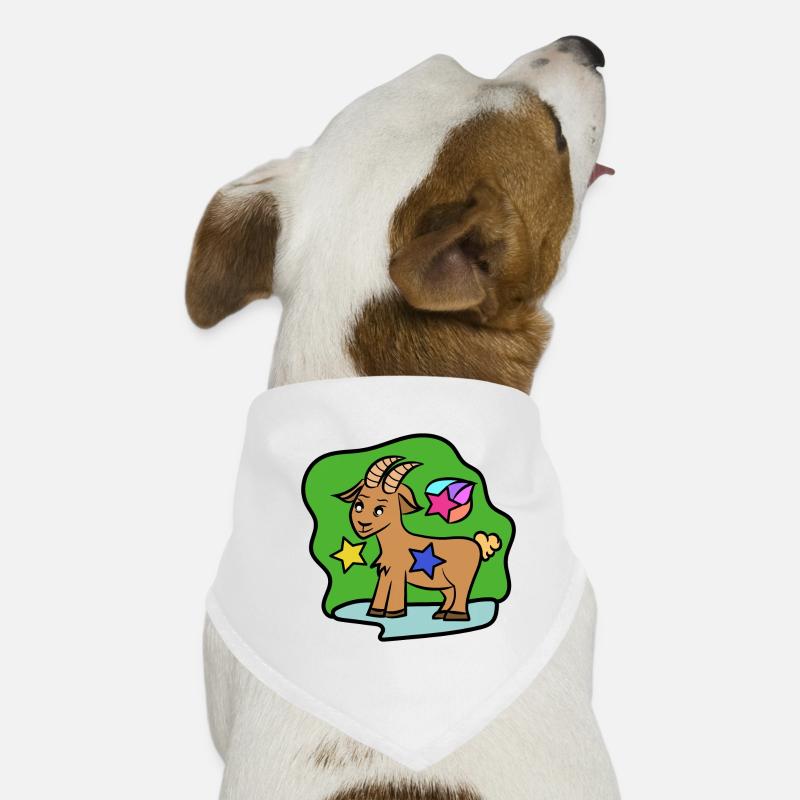 Gestirne Steinbock Tierkreiszeichen Horoskop Hunde-Bandana