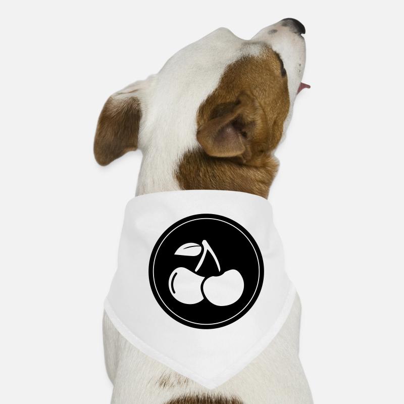 Kirschen obst Hunde-Bandana