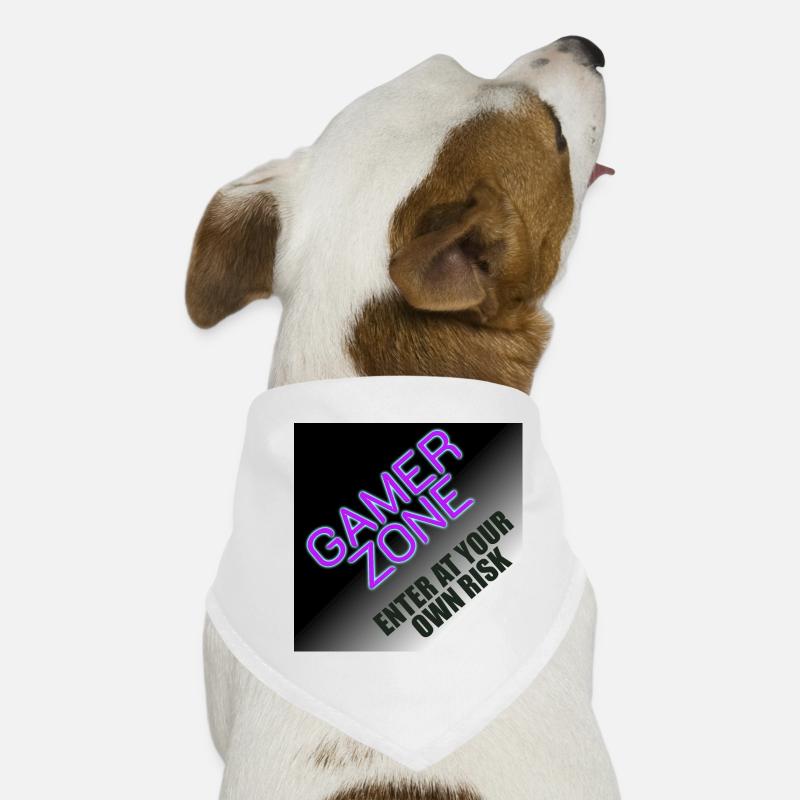 Zone des joueurs Bandana pour chien