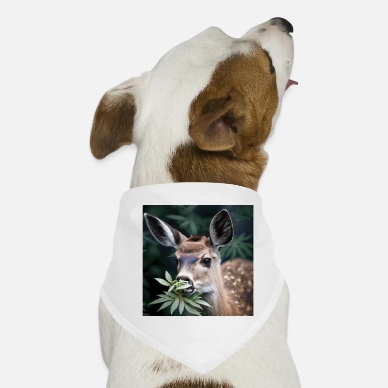 Cannabiche 07 sans typo Bandana pour chien