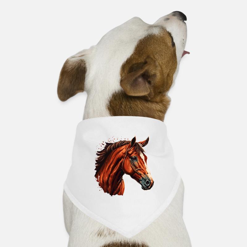 CHEVAL Bandana pour chien
