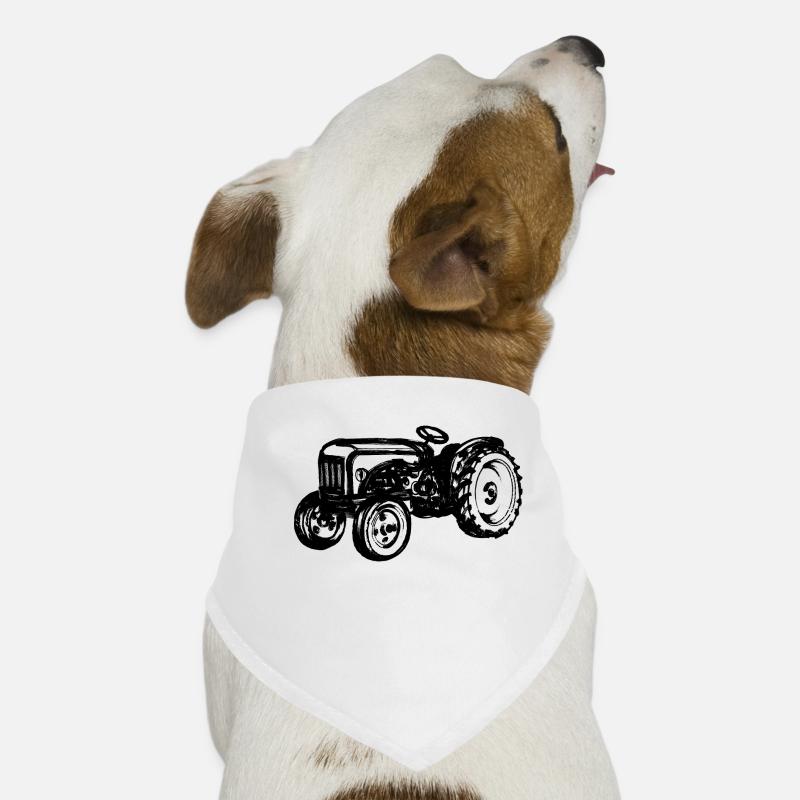 Traktor Ackerbau Kraftfahrzeug Landwirtschaft Hunde-Bandana