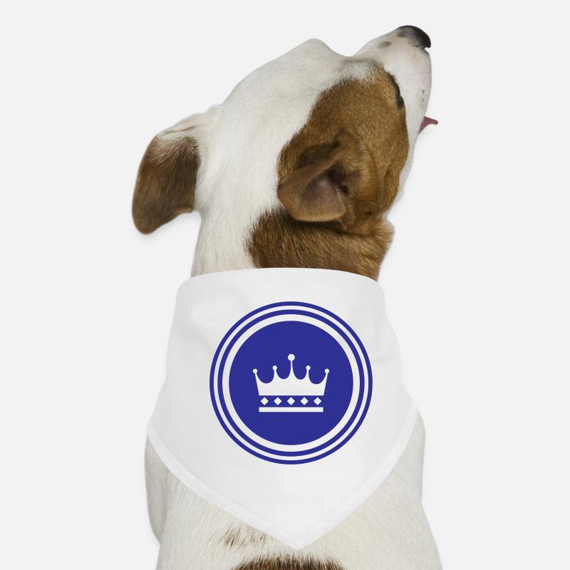 Symbole de la couronne Bandana pour chien