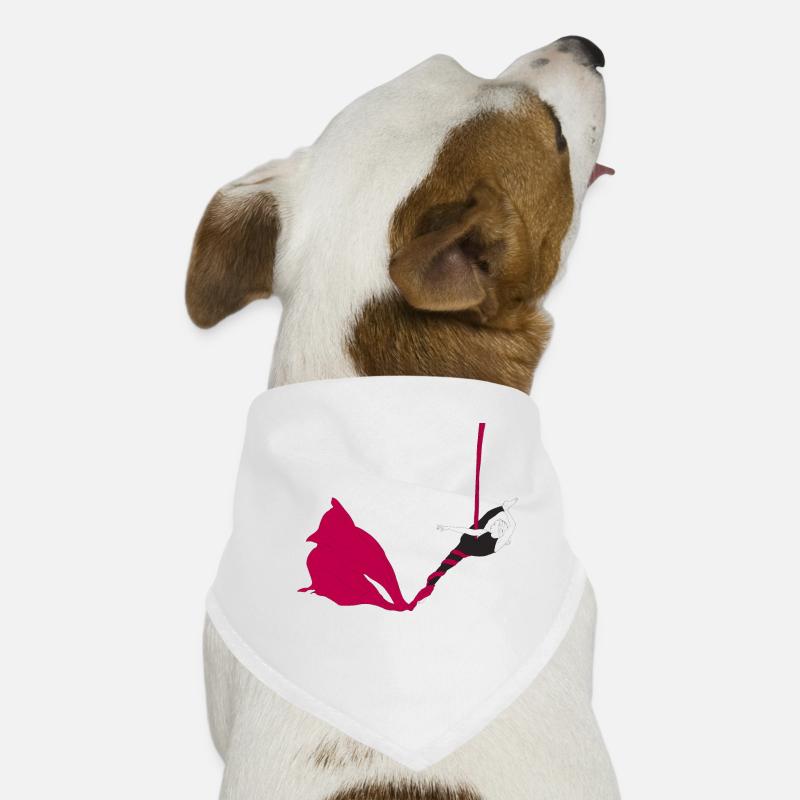 Magenta Silks Luftakrobatik Hunde-Bandana