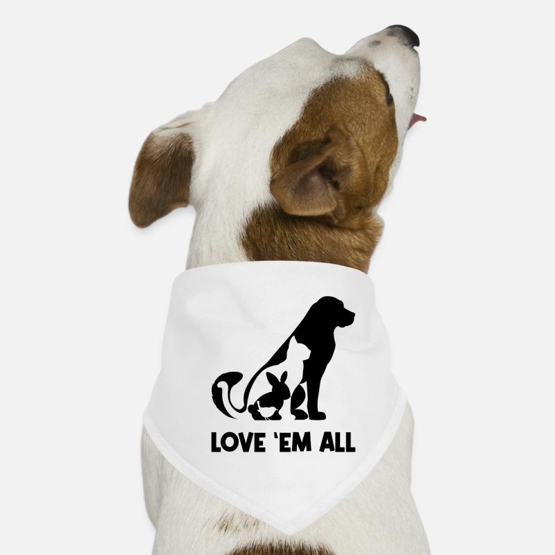 Animaux Animaux Chat Chien Lapin Déclaration sur les animaux de compagnie Bandana pour chien