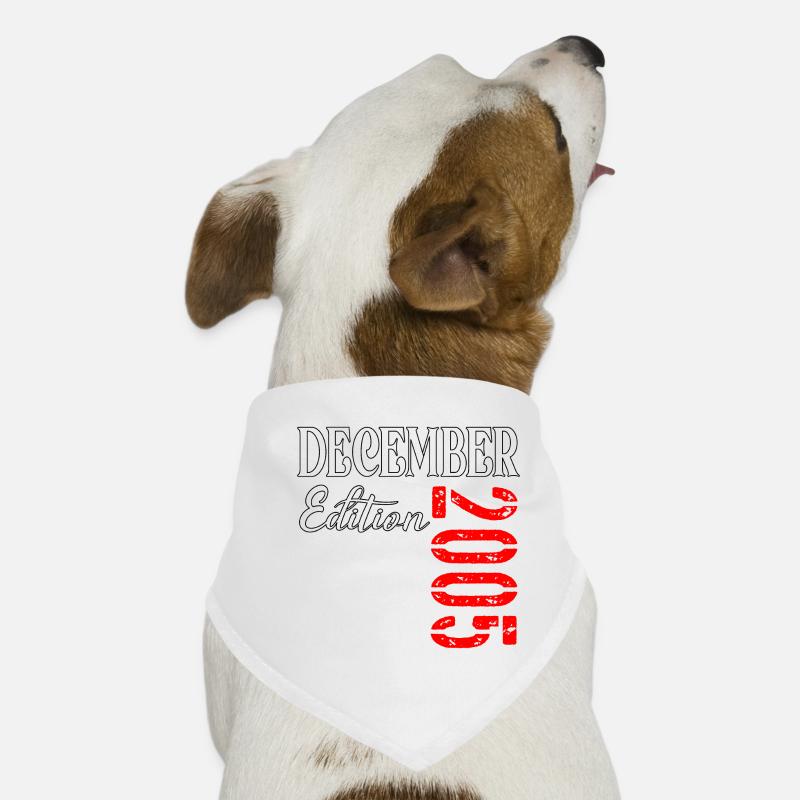 21E ANNIVERSAIRE ÉDITION DE DÉCEMBRE 2005 Bandana pour chien