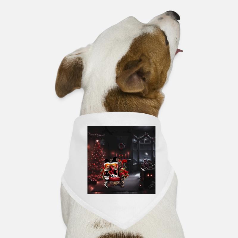 Simpatici elfi oscuri Bandana per cani