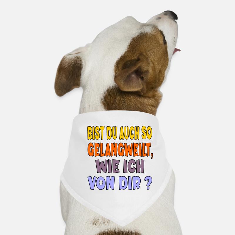 LANGEWEILE Hunde-Bandana