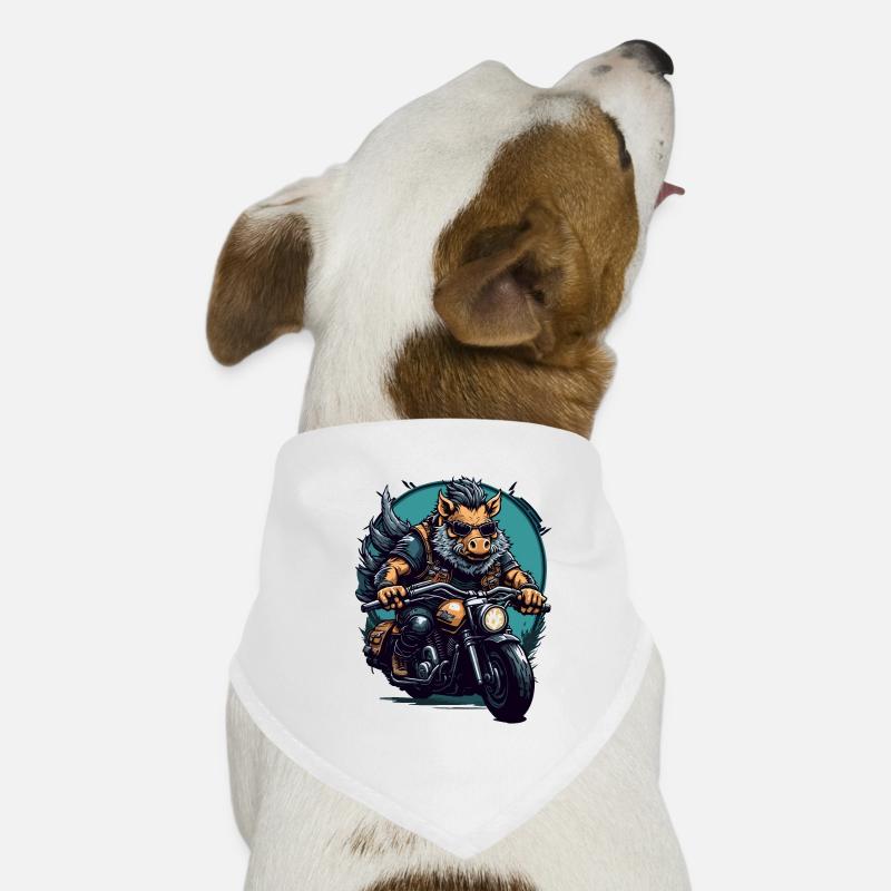 Frenzied wild boar Dog Bandana
