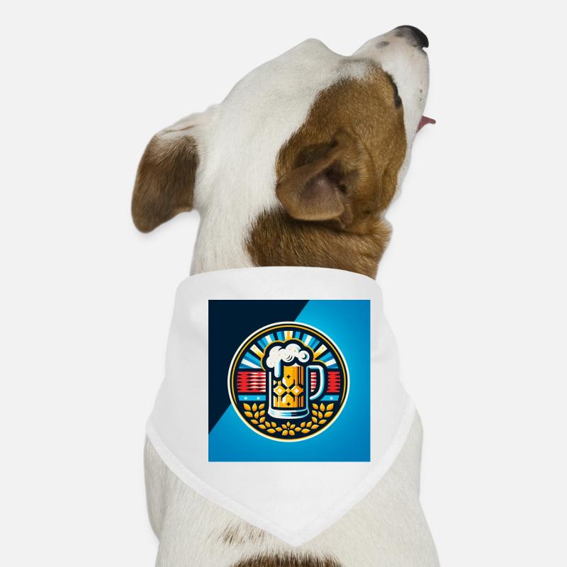 Bier Logo 3 Hunde-Bandana