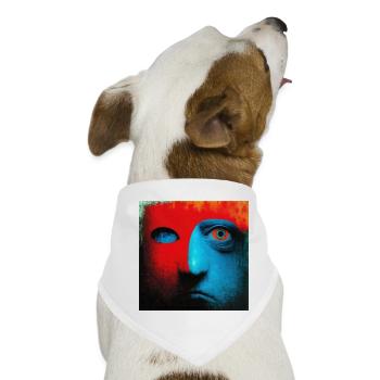 Surreal 09 - Hunde-Bandana - Weiß - Vorne