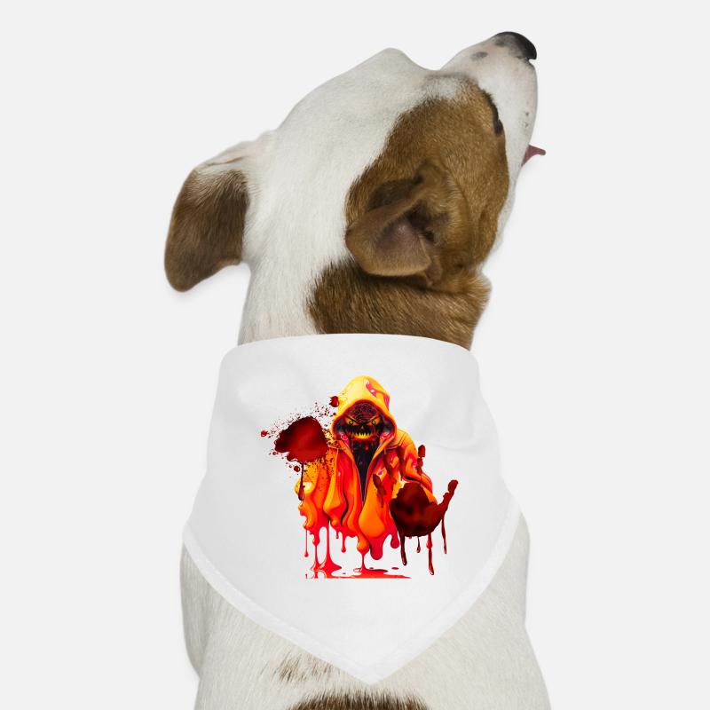 Horror Blutiges Gespenst Hunde-Bandana