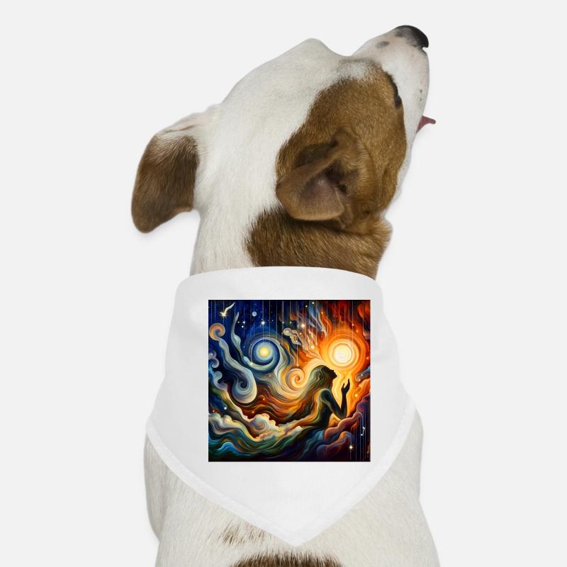 Ciel Étoilé Bandana pour chien