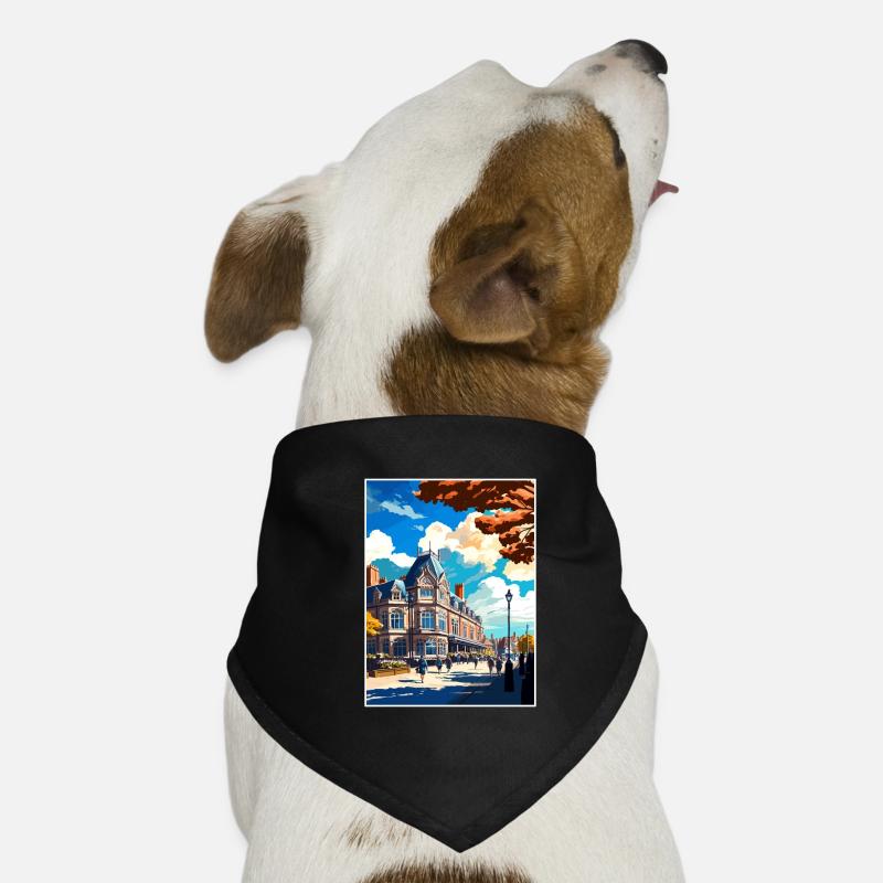 Harrogate Angleterre Vintage voyage affiche Souvenir Bandana pour chien
