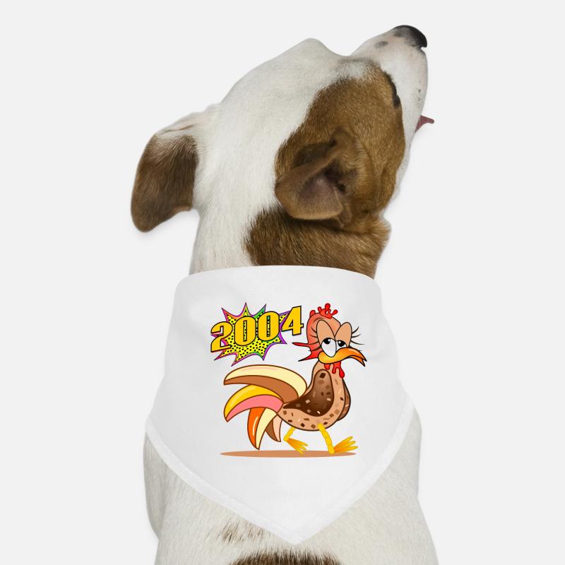 22nd Birthday 2004 Chicken Dog Bandana