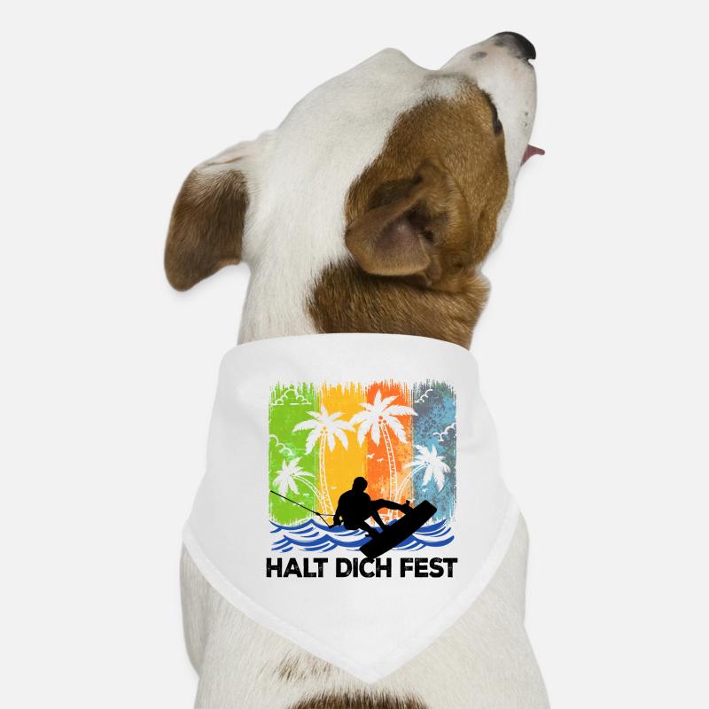 Wakeboard Kitesurfer Statement Surfing Stunt Wave Dog Bandana