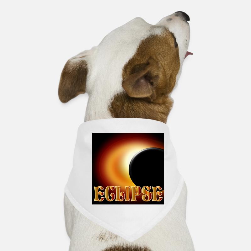 ÉCLIPSE SOLAIRE ASTRONOMIE D’ÉCLIPSE Bandana pour chien