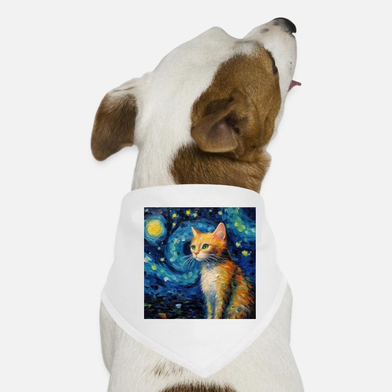 Chat, Motif De Chat Bandana pour chien