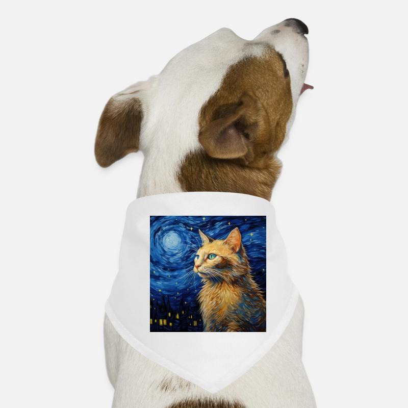 Chat, Motif De Chat Bandana pour chien