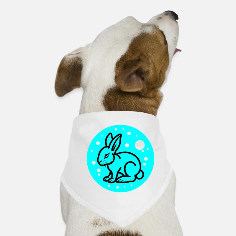 Symbole de Pâques lapin Bandana pour chien