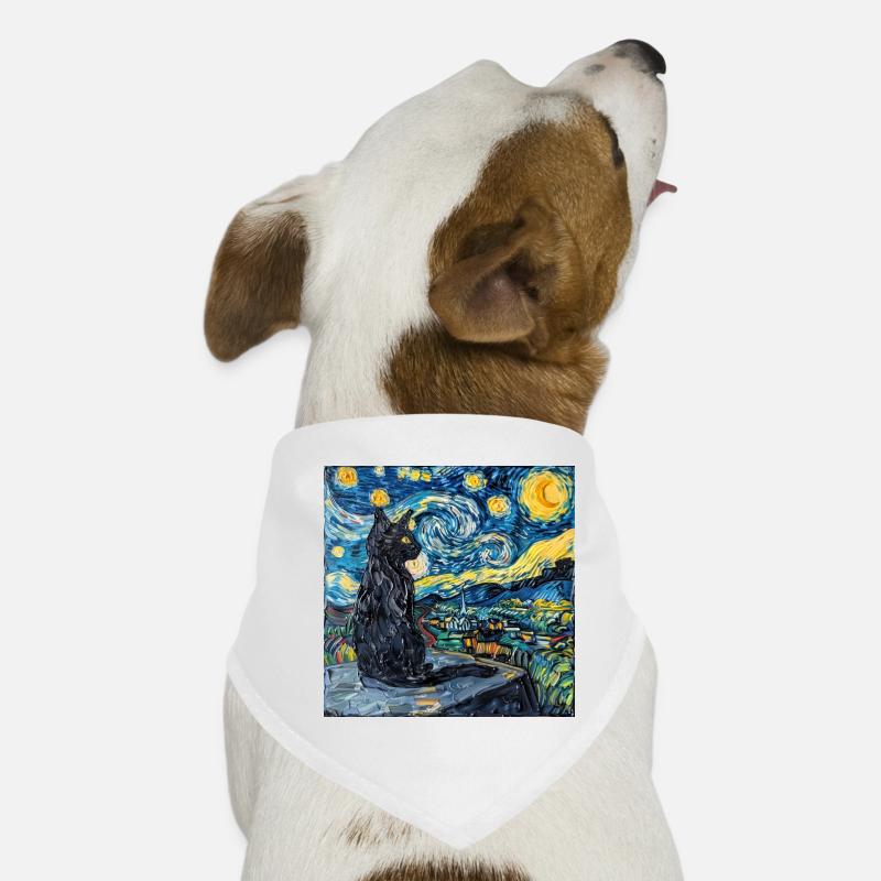 Chat, Motif De Chat Bandana pour chien