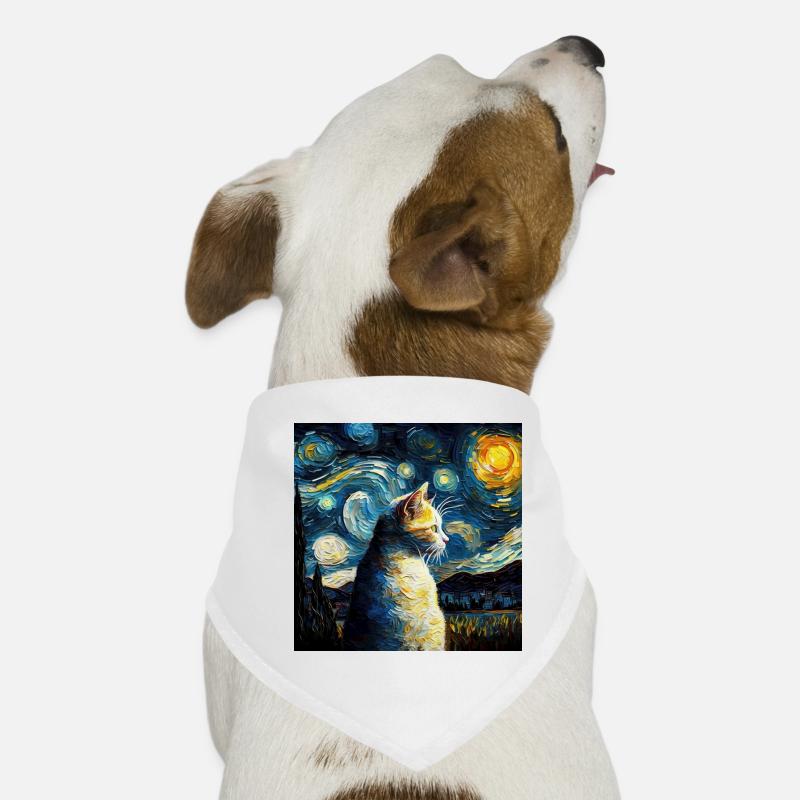 Chat, Motif De Chat Bandana pour chien