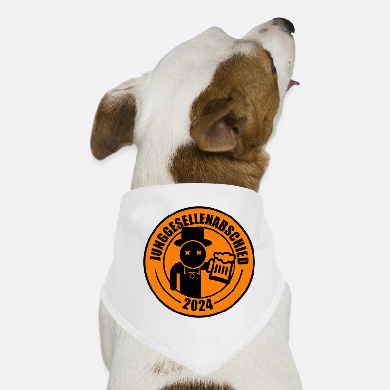 Junggesellenabschied 2024 Bier Hunde-Bandana