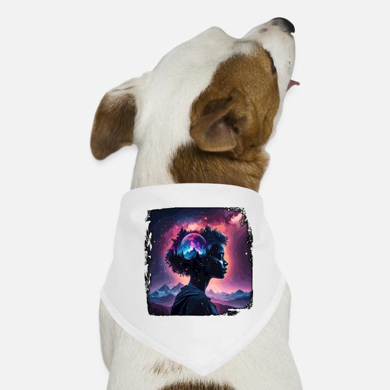 Silhouette / Forest / Portrait / Trees / Person Dog Bandana