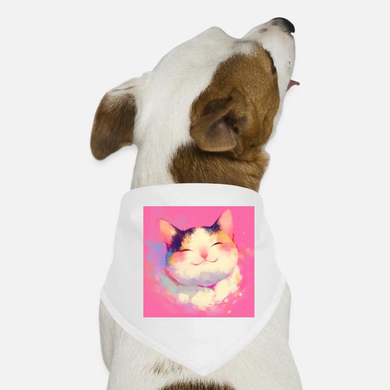 Cat, Cat Motif Dog Bandana