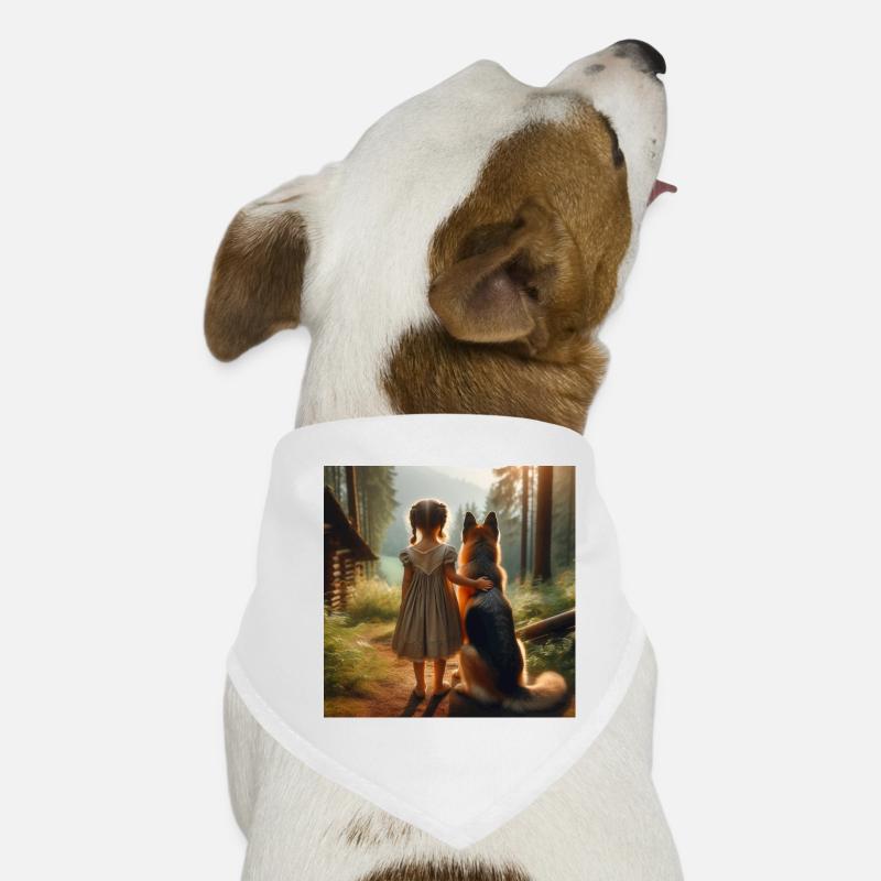 Art du berger allemand Bandana pour chien