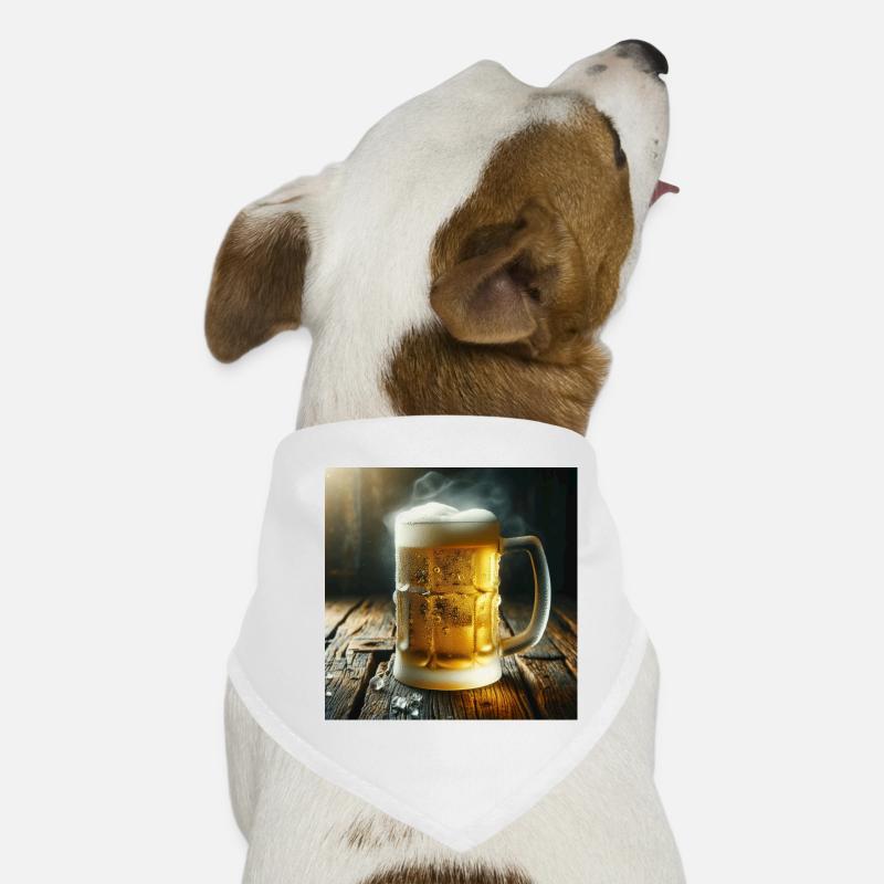 Chope à bière Bandana pour chien